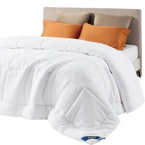 Bedsure Queen Size White Comforter